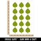 Intricate Leaf Design Temporary Tattoo Water Resistant Fake Body Art Set Collection (1 Sheet)
